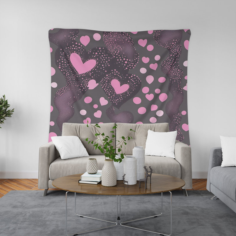 Tapisserie murale, H 80 po x l 68 po