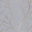 Floral Metallic Wallpaper Double Roll-1505293847