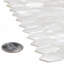 11.6" x 11.6" Seashell Honeycomb Mosaic Wall & Floor Tile