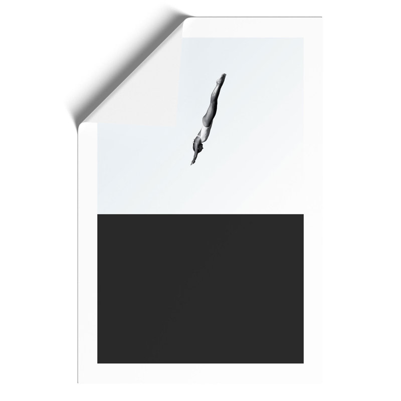High Dive - Frameless Print, 42cm H x 30cm W x 0.1cm D