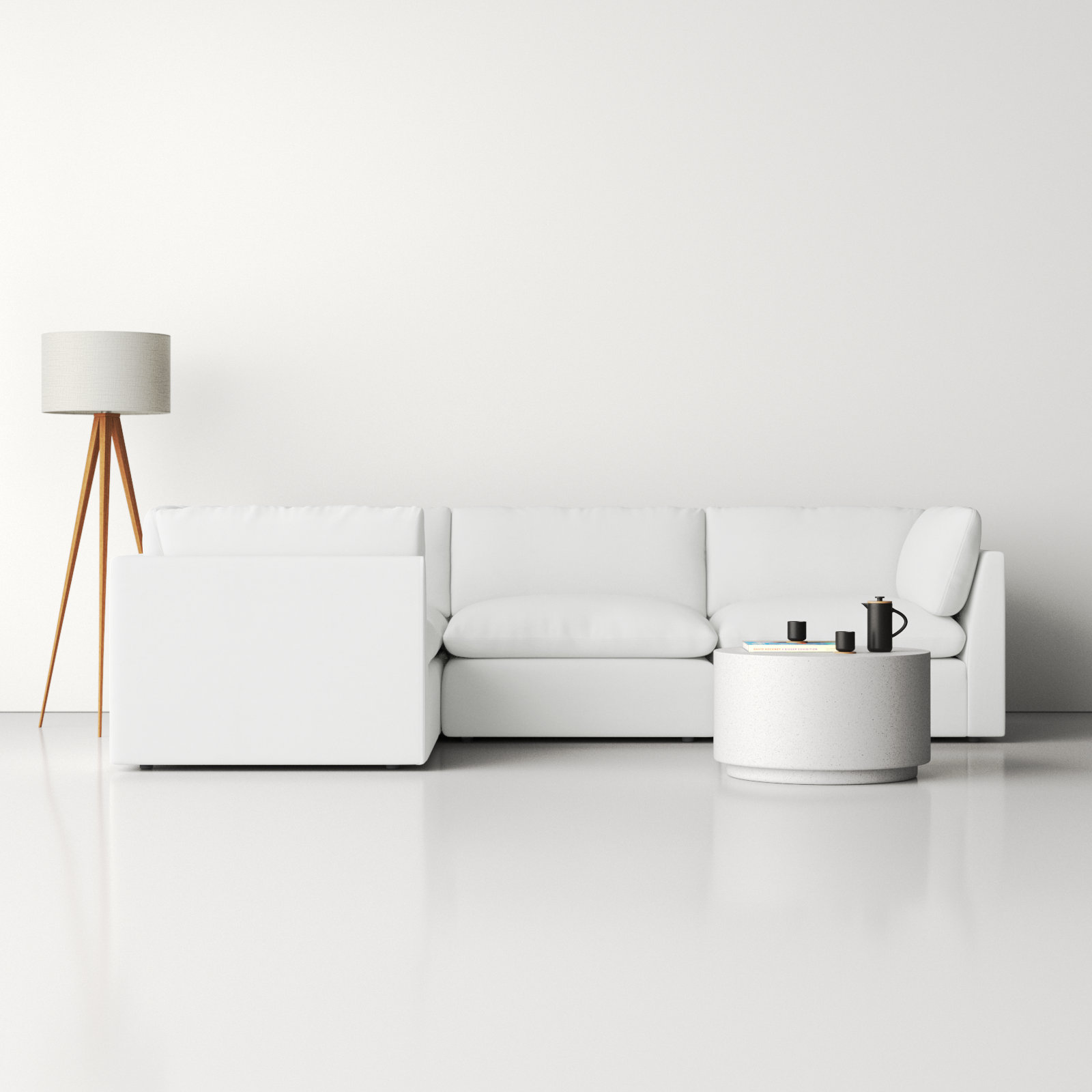 Davos Modular Upholstered L-Sectional