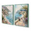 «Coastal Charm Paradise», ensemble de 2 pièces encadrées sur papier par Azure Artisanal Studio-293987275-293987276