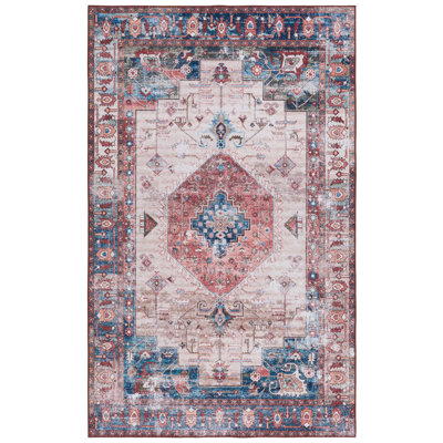 Tapis beige / rouille Danna Performance