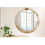Huldar Glass Flat Wall Mirror