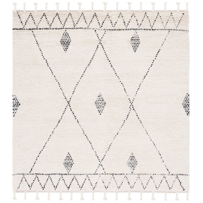 Tapis ivoire / noir Seidel