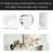 59" Makeup Vanity Desk With Mirror, Vanity Mirror With Lights, Dressing Table With 3 Drawers And 2 Cabinets, Vanity Table With Storage Shelves For Bedroom, White