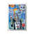 Argent / cadre flottant transparent