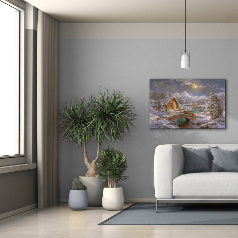  «Natures Magical Season» par Nicky Boehme, art mural sur toile, 40 po x 26 po, H 26 po x l 40 po