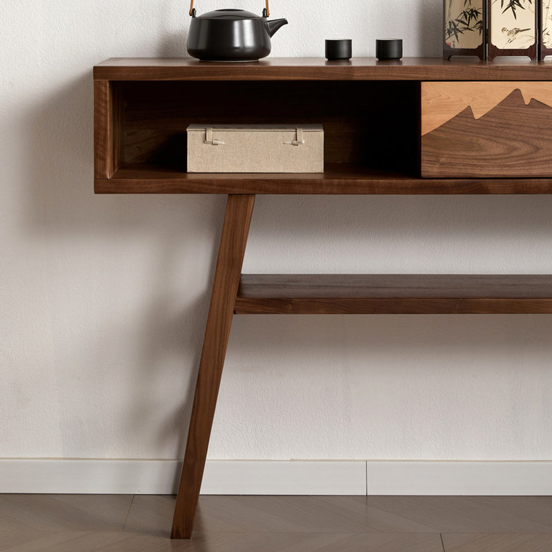 Console Wabi-sabi, H 35,4 po x L 70,9 po x l 13,8 po
