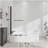 55"-60" W x 72" H Matte Black Reversible Installation Double Bypass Sliding Shower Door,Aluminium Alloy Frame,1/4"(6MM) Tempered Glass With Nano Explosion-proof Membrance,Easy Installation-122862286