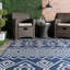 Tapis bleu tissé à la machine Alta-1521784749