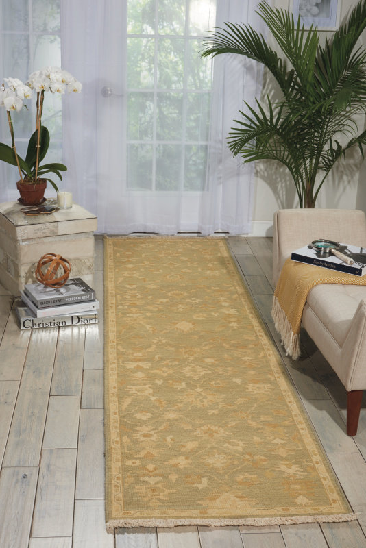 Zinvor Wool Floral Indoor Rug, Rectangle 7'9" x 9'9"