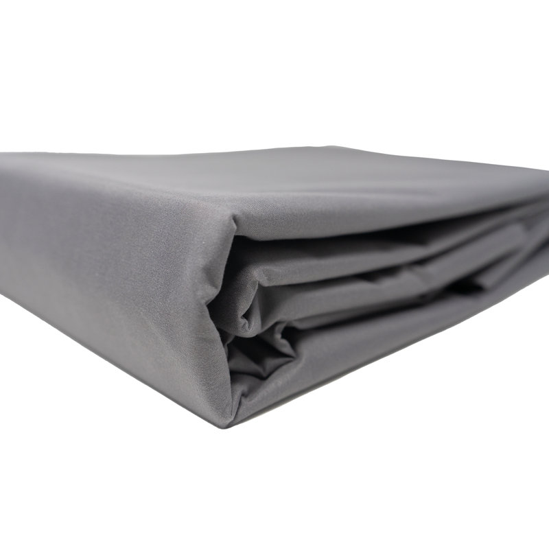100% Polyester Thermal Blackout Pair Curtains Panel, Sunguard Gray
