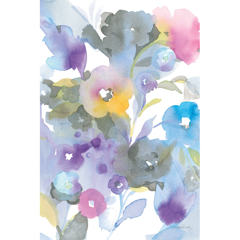 Bright Jewel Garden I by Danhui Nai - Wrapped Canvas Painting, 46cm H x 30cm W x 3.8cm D