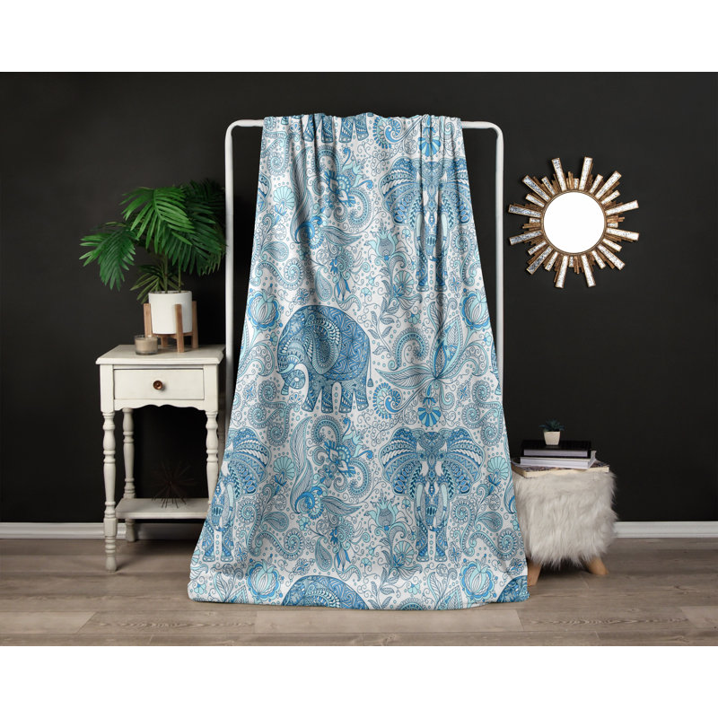 Throw Blanket, 80" L x 68" W