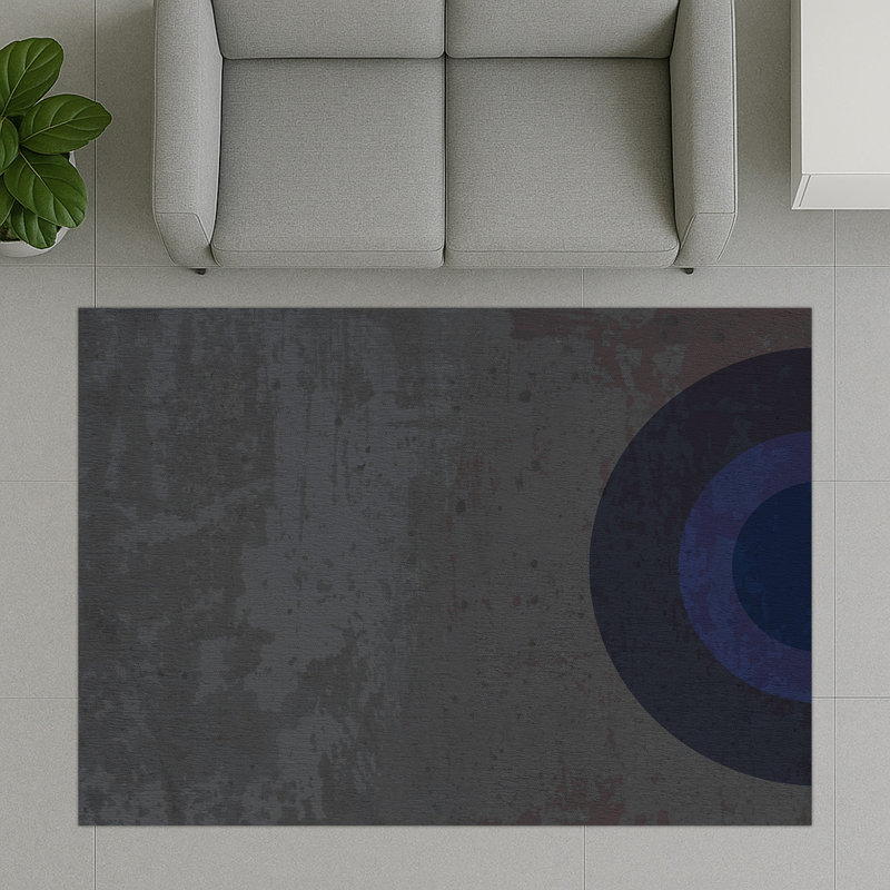 Geometric Area Rug, Rectangle 140 x 200 cm