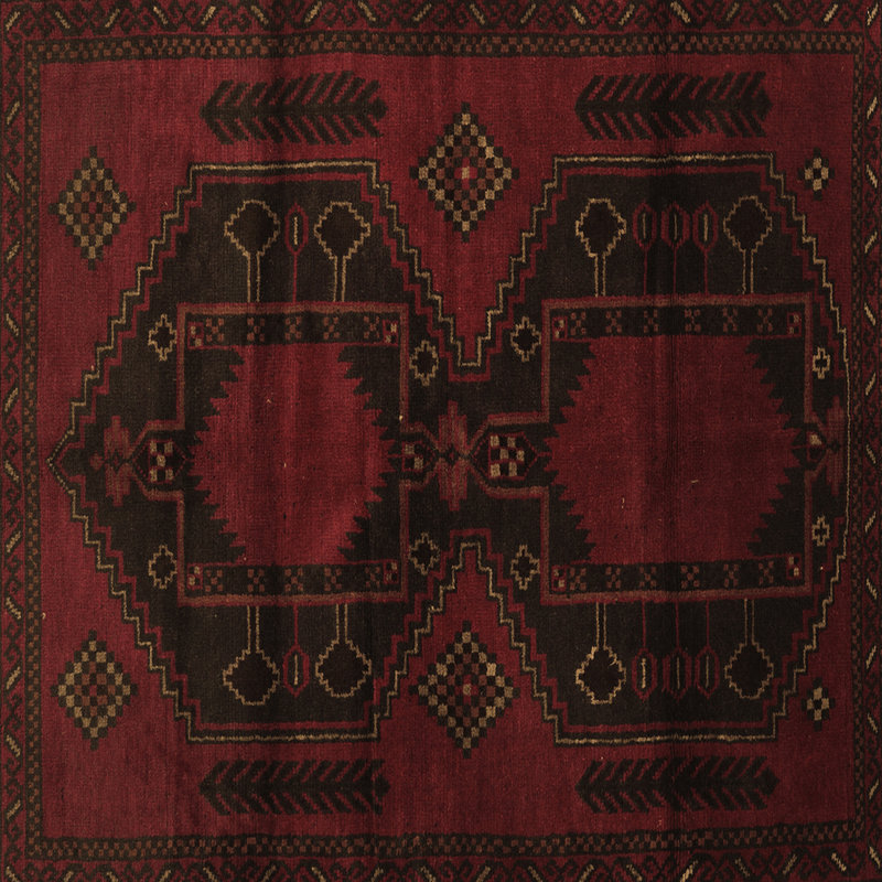 Randol Performance Moroccan Indoor Rug, Square 4'