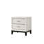 2 Table de chevet blanche - Élégante et fonctionnelle pour le salon moderne-2058453234