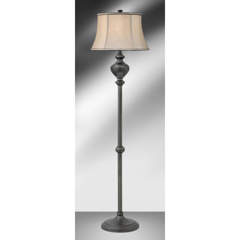 Athens 63'' Gunmetal Traditional Floor Lamp