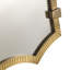 Monty Brass Framed Wall Mirror