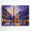 Art mural en métal mauve, "Cities", Argentine-1436339872