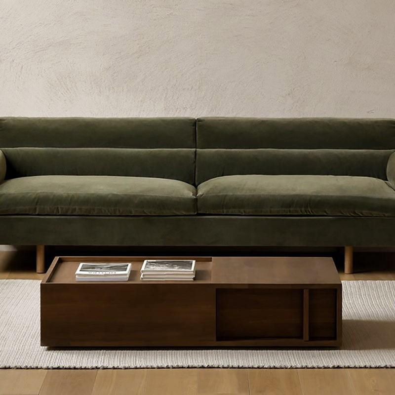 Retro light luxury floor coffee table