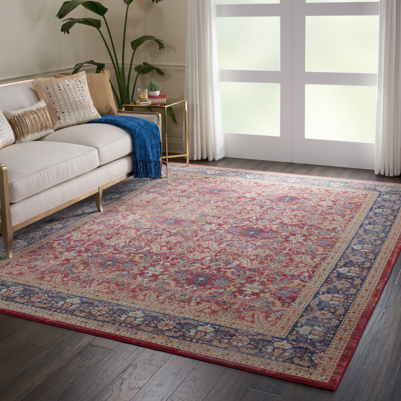 Goldrick Oriental Area Rug, Rectangle 61 x 122cm