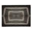 Tapis intérieur / extérieur rectangulaire en polyester tissé à la machine noir / gris-897484965