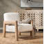 Aliza Upholstered Fabric Accent Chair