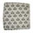 Fabdivine Artistic Hand Print set of 12 Elegant Frill Napkin Decorative for Home,Dining Table, Chahat