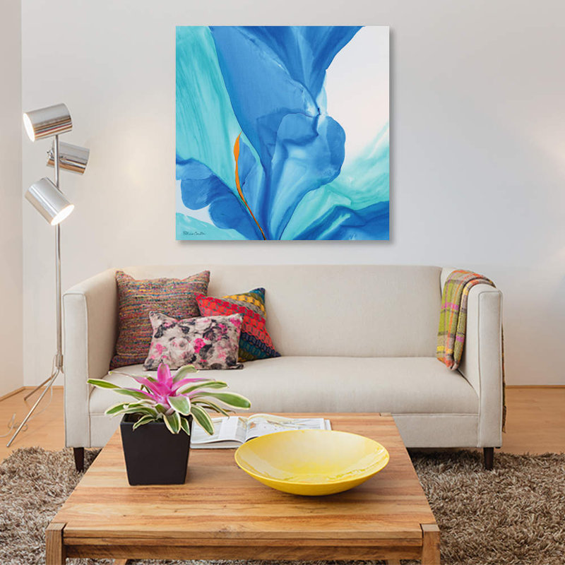 Hello, I Love You by Patricia Coulter - Wrapped Canvas Painting, 45.72 cm H x 45.72 cm W x 3.175 cm D