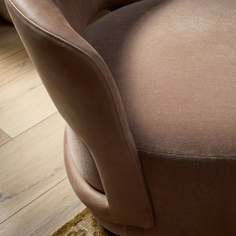 Andrina Swivel Armless Chair