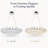 Led Dimmable Teardrop Crystal Chandelier