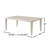 Cecere Solid Wood Top Dining Table