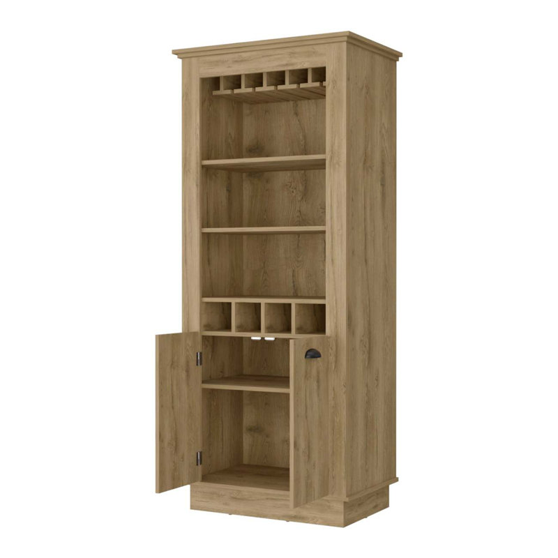 Armoire-bar Tyler Macadamia