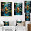 Art tropical sur toile, guitare tropicale euphonique II-1834168911-1834168910