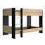 Kiran European Single (90 X 200 Cm) Bunk Bed