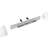 Maple 9.92' 9-Step Wood Rolling Sunburst Wheel Ladder-135709688-83473069