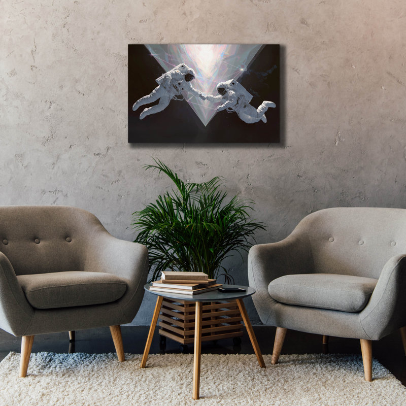  'Gravitating Towards You' by Ann Klee Canvas Wall Art, 40" x 26"