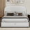 Lit plateforme tapissier Teddy