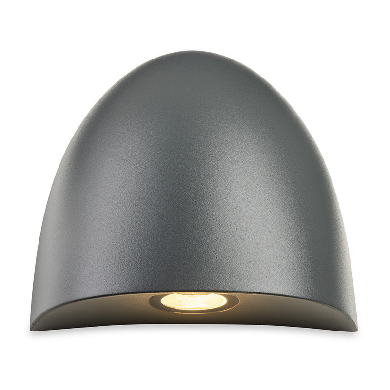 10 cm H Hardwired Integrated LED Outdoor Sconce