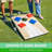 GoSports 3 x 2 ft Cornhole Board Set - Portable Outdoor Toss Game for Adults & Family - Includes Set of 8 Bean Bags with Built-in Storage - Light-106285483