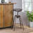 Belkis Adjustable Height Counter Stool with Metal Frame-23843135