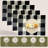 Black Checkered Placemat-537238677