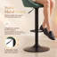 Thornbury Swivel Upholstered Adjustable Height Bar Stool-262998253