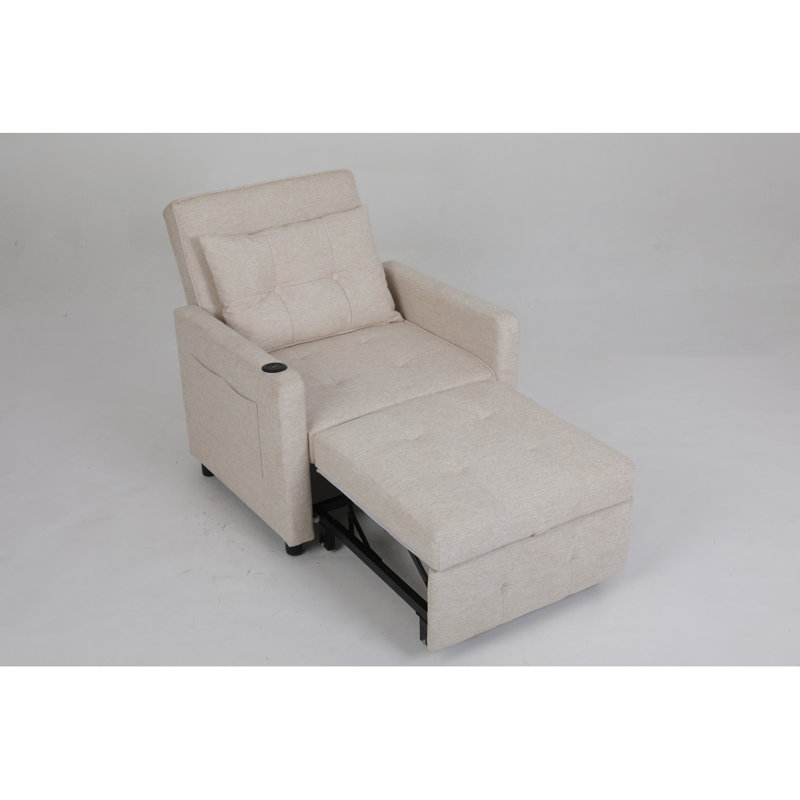  Canapé-lit convertible 3 en 1 Sleeper Chair