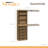 Mosaics Storage 5-shelf 4-shoe Shelf 2-hang Rod Closet Organizer