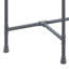 Table de canapé en verre transparent Brantley