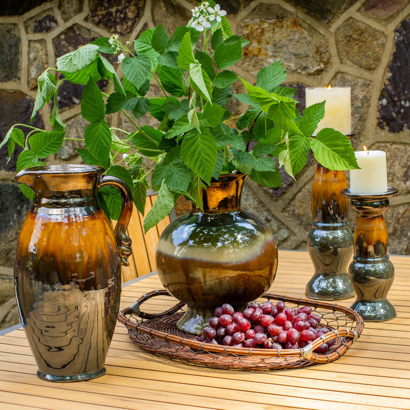 Patina Sienna Decorative Pitcher