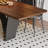 Retro solid wood rectangular creative dining table-617661965